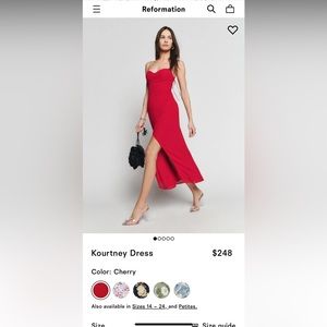 Reformation Kourtney Dress